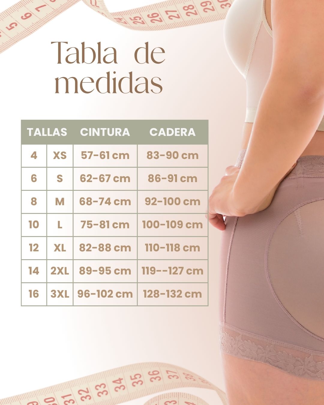 CINTURILLA 9 VARILLAS VELCRO